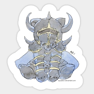 Harlock the Cat Cosplay: Golbez Sticker